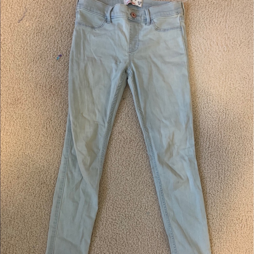light wash abercrombie kids jeans